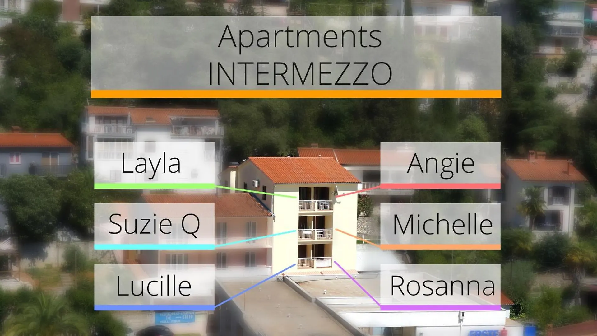 Apartment Lucille In Center Of Rabac 0*,