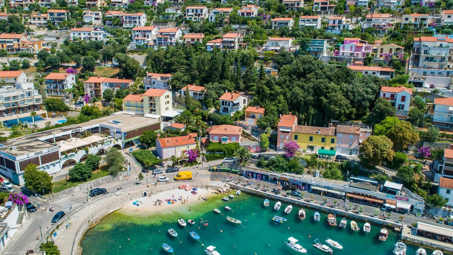 Apartment Lucille In Center Of Rabac 0*,